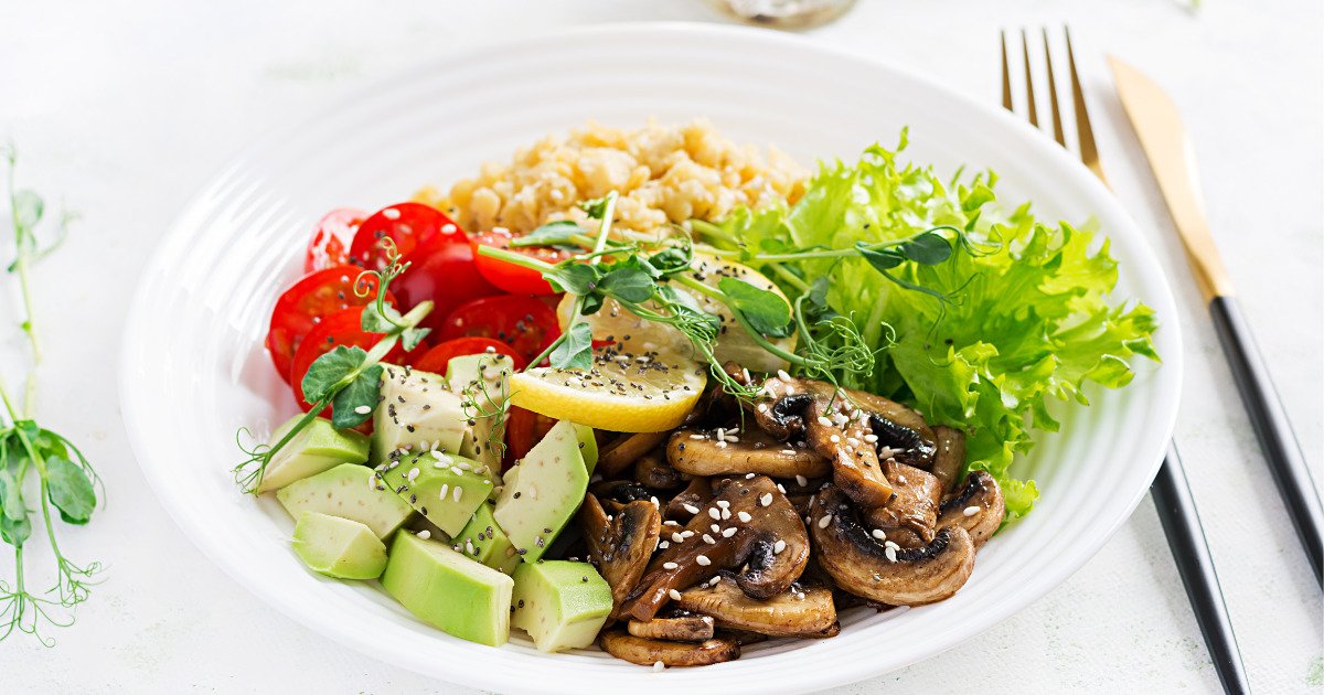 dinner recipes with mushrooms and avocado recipe